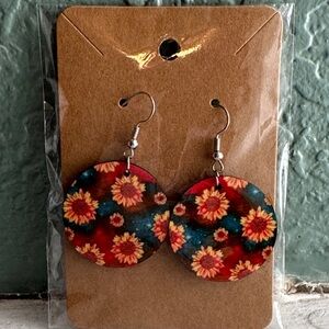✨ 5 for $25 ✨ Floral Patterned Earrings
